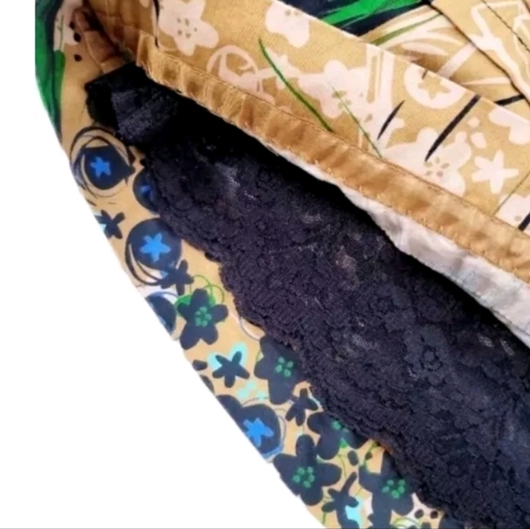 ANTHROPOLOGIE EDME & ESYLLTE Blueberry Wine Botanical Print Cotton Skirt… - Picture 10 of 12